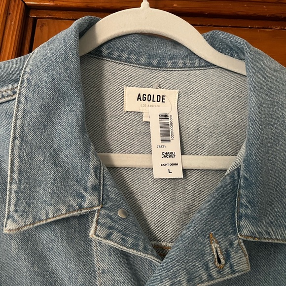NWT Agolde Charli Jacket Size: Large - Picture 5 of 12